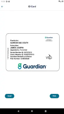 GUARDIAN® Providers & ID Card android App screenshot 9